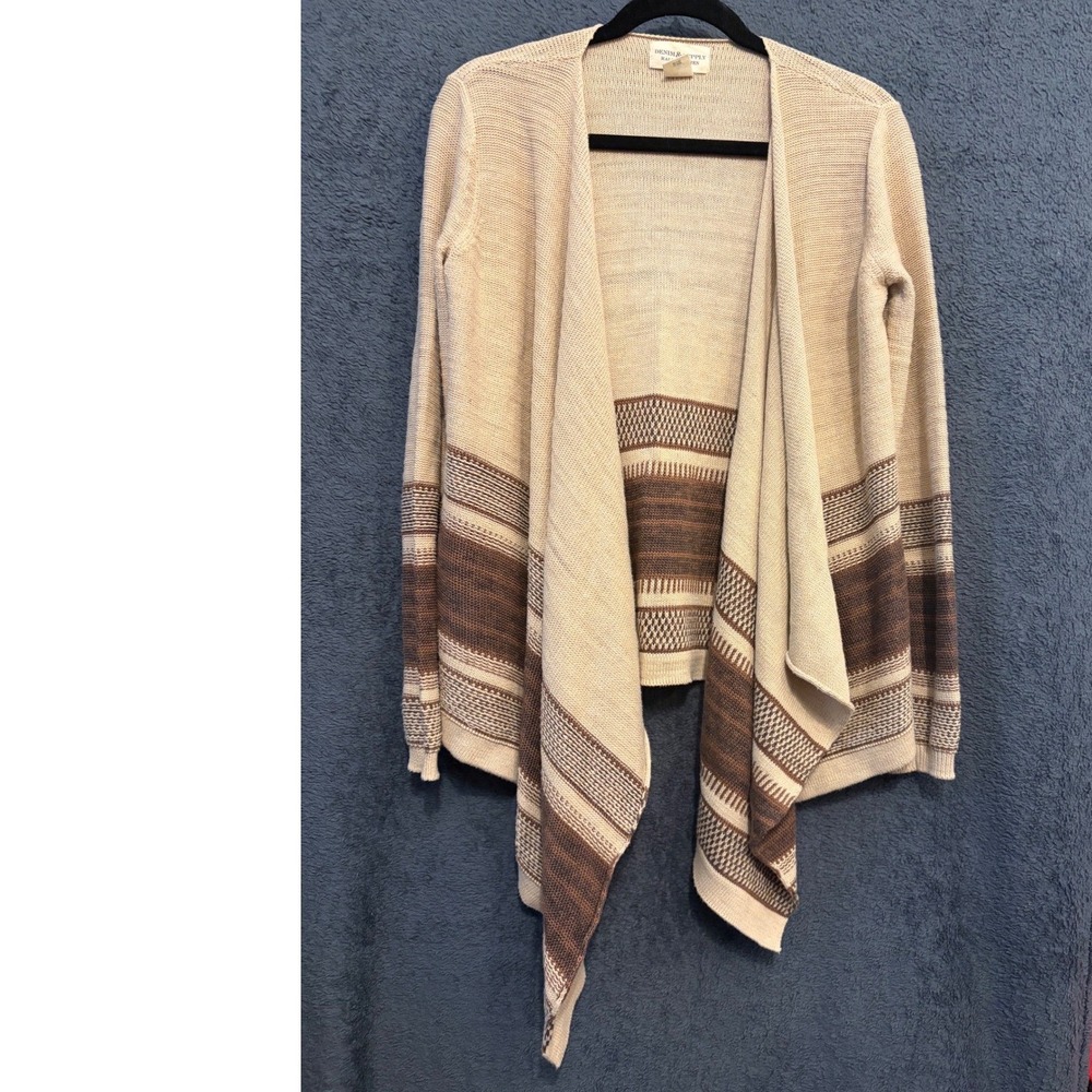 Denim & Supply Ralph Lauren Cardigan M Cotton Linen Southwest Western Vintage